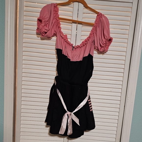 Britney Spears Costume Lolita Coquette Gothic Monster High Maid Pirate Dress xl - Picture 8 of 8